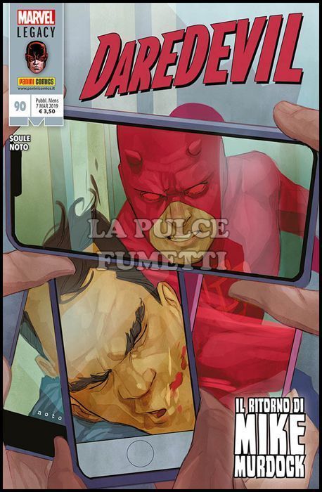 DEVIL E I CAVALIERI MARVEL #    90 - DAREDEVIL - MARVEL LEGACY